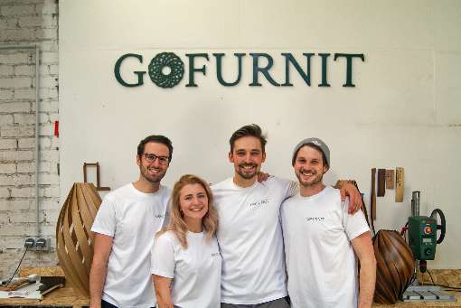 Photo 4: The team of Gofurnit from Cologne. Photo: IFN/Gofurnit GmbH